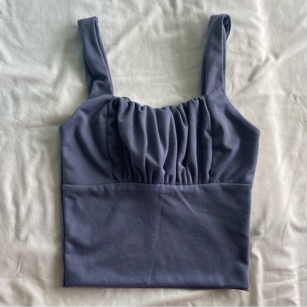 Zara bustier top
